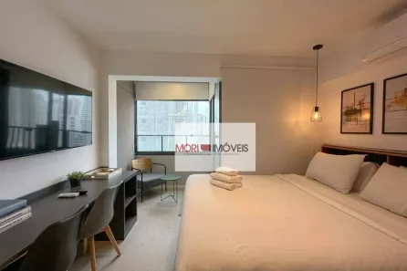 Apartamento com 1 Quarto para alugar, 25m² no Perdizes, São Paulo