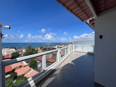 Apartamento com 3 Quartos para alugar, 110m² no Itapuã, Salvador