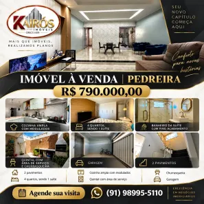 Casa com 4 Quartos à venda, 360m² no Pedreira, Belém