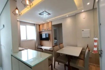 Apartamento com 2 Quartos à venda, 40m² no Areia Branca, Santos