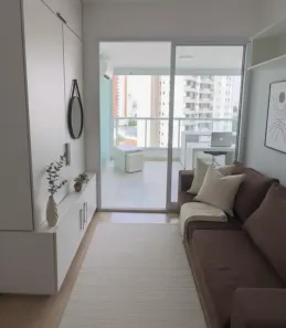 Apartamento com 1 Quarto para alugar, 52m² no Jardim Anália Franco, São Paulo