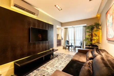 Apartamento com 1 Quarto à venda, 65m² no Cambuí, Campinas