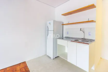 Apartamento com 1 Quarto para alugar, 31m² no República, São Paulo