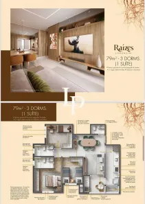 Apartamento com 3 Quartos à venda, 79m² no Centro, São Caetano do Sul