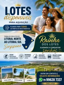 Lote/Terreno à venda, 125m² no , Barra dos Coqueiros