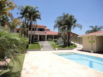 Casa de Condomínio com 5 Quartos para venda ou aluguel, 468m² no Parque da Fazenda, Itatiba