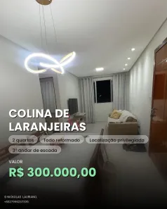 Apartamento com 2 Quartos à venda, 45m² no Colina de Laranjeiras, Serra