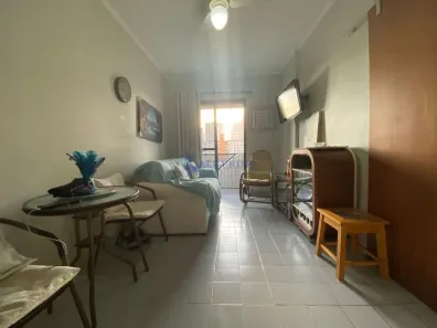 Apartamento com 1 Quarto para alugar, 52m² no Canto do Forte, Praia Grande