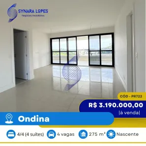 Apartamento com 4 Quartos à venda, 275m² no Ondina, Salvador