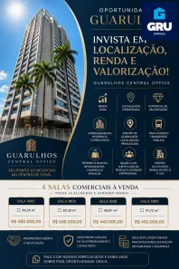 Sala Comercial com 2 Quartos à venda, 41m² no Centro, Guarulhos