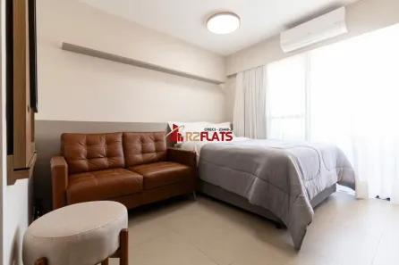 Apartamento com 1 Quarto para alugar, 25m² no Pinheiros, São Paulo