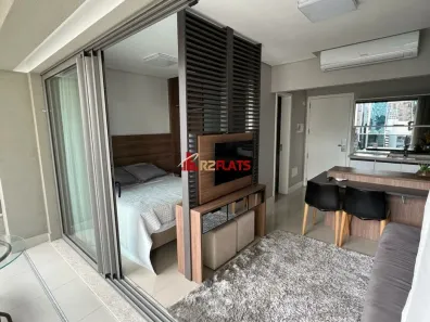 Flat com 1 Quarto para alugar, 35m² no Pinheiros, São Paulo