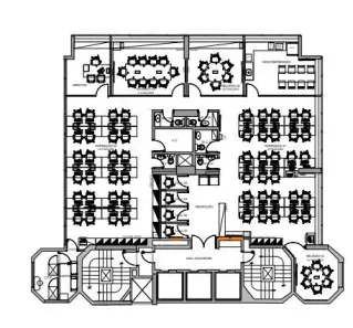 Sala Comercial para alugar, 280m² no Vila Olímpia, São Paulo