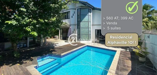 Casa de Condomínio com 5 Quartos à venda, 400m² no Alphaville Residencial Dois, Barueri