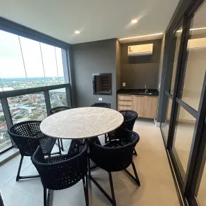 Apartamento com 3 Quartos para alugar, 134m² no Jardim Leblon, Cuiabá