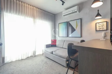 Apartamento à venda, 34m² no Santo Amaro, São Paulo