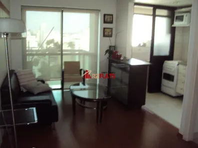 Flat com 1 Quarto para alugar, 42m² no Moema, São Paulo