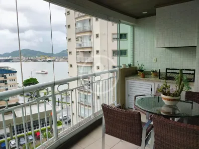 Apartamento com 3 Quartos para alugar, 200m² no Ponta da Praia, Santos