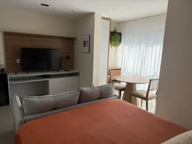 Apartamento com 1 Quarto para alugar, 27m² no Vila Nova Conceição, São Paulo