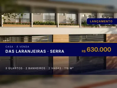 Casa com 3 Quartos à venda, 118m² no das Laranjeiras, Serra