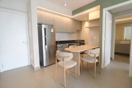 Apartamento com 1 Quarto para alugar, 45m² no Indianópolis, São Paulo