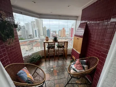 Apartamento com 2 Quartos à venda, 68m² no Canto do Forte, Praia Grande