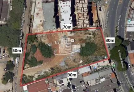 Lote/Terreno à venda, 3260m² no Jardim do Triunfo, Guarulhos