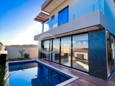 Casa de Condomínio com 4 Quartos à venda, 242m² no Jardins Bolonha, Senador Canedo