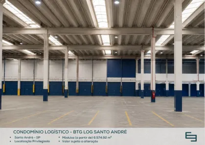 Galpão/Depósito/Armazém para alugar, 6575m² no Jardim Utinga, Santo André