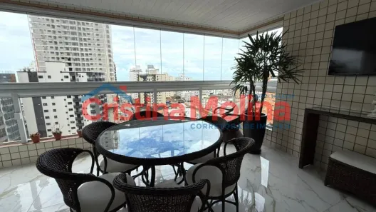Apartamento com 3 Quartos à venda, 145m² no Guilhermina, Praia Grande