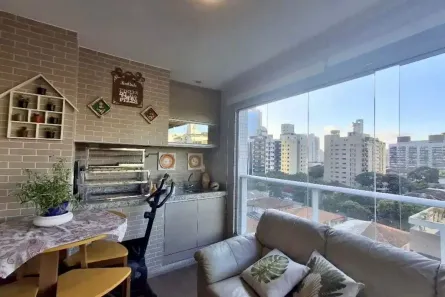 Apartamento com 3 Quartos à venda, 138m² no Gonzaga, Santos