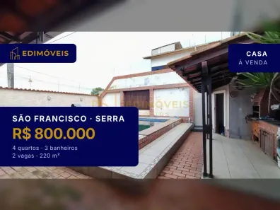 Casa com 4 Quartos à venda, 220m² no São Francisco, Serra