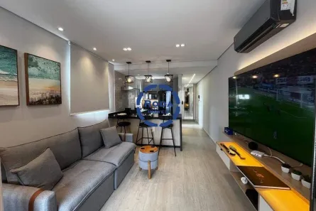 Kitnet com 1 Quarto à venda, 40m² no Gonzaga, Santos