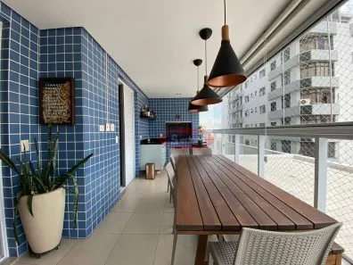 Apartamento com 3 Quartos à venda, 129m² no Aparecida, Santos