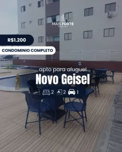 Apartamento com 2 Quartos para alugar, 60m² no Gramame, João Pessoa