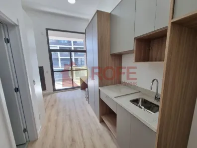 Apartamento com 1 Quarto para venda ou aluguel, 25m² no Jardim das Acácias, São Paulo