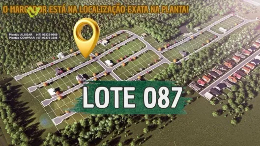 Lote/Terreno à venda, 383m² no Figueira, Gaspar