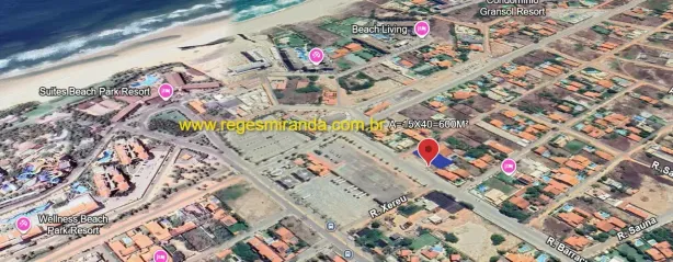 Lote/Terreno à venda, 600m² no Porto das Dunas, Aquiraz