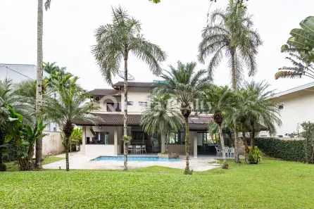 Casa de Condomínio com 4 Quartos para venda ou aluguel, 446m² no Tabatinga, Caraguatatuba