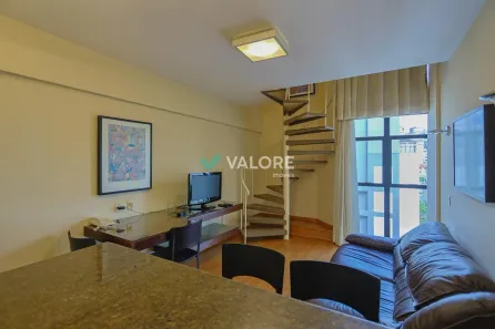 Apartamento com 1 Quarto para alugar, 48m² no Savassi, Belo Horizonte