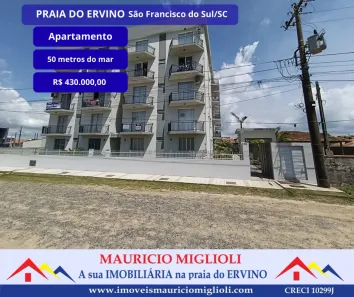 Apartamento com 2 Quartos à venda, 72m² no Praia do Ervino, São Francisco do Sul
