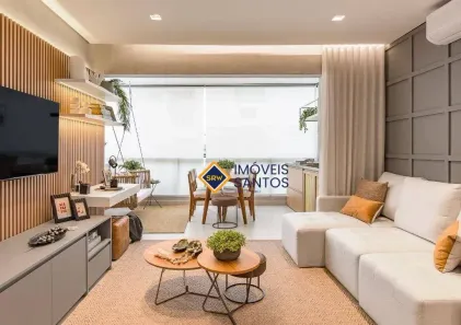 Apartamento com 1 Quarto à venda, 59m² no Ponta da Praia, Santos
