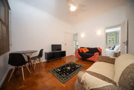 Apartamento com 1 Quarto para alugar, 50m² no Leblon, Rio de Janeiro