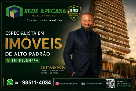 Apartamento com 4 Quartos à venda, 257m² no Castanheira, Belém