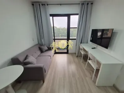 Flat com 1 Quarto para alugar, 40m² no Paraíso do Morumbi, São Paulo
