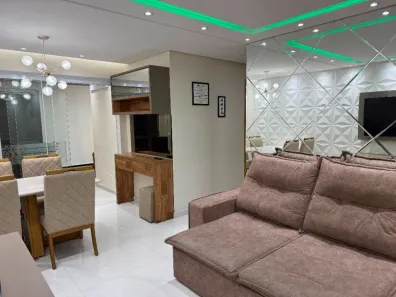 Apartamento com 2 Quartos para alugar, 81m² no Jardim Flor da Montanha, Guarulhos