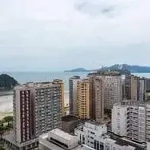 Apartamento com 2 Quartos para alugar, 66m² no José Menino, Santos