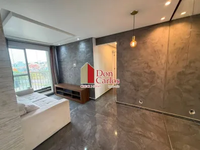 Apartamento com 2 Quartos para venda ou aluguel, 50m² no Novo Homero Thon, Santo André