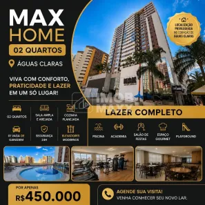 Apartamento com 2 Quartos à venda, 49m² no Norte, Brasília