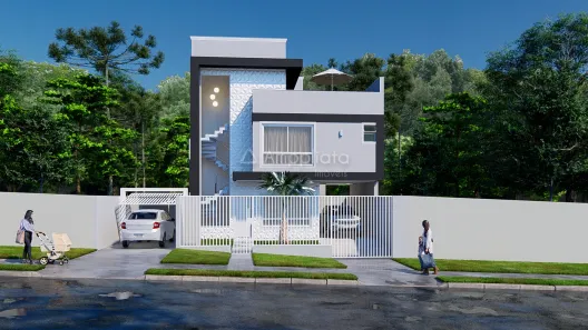 Casa de Condomínio com 3 Quartos à venda, 122m² no Uberaba, Curitiba